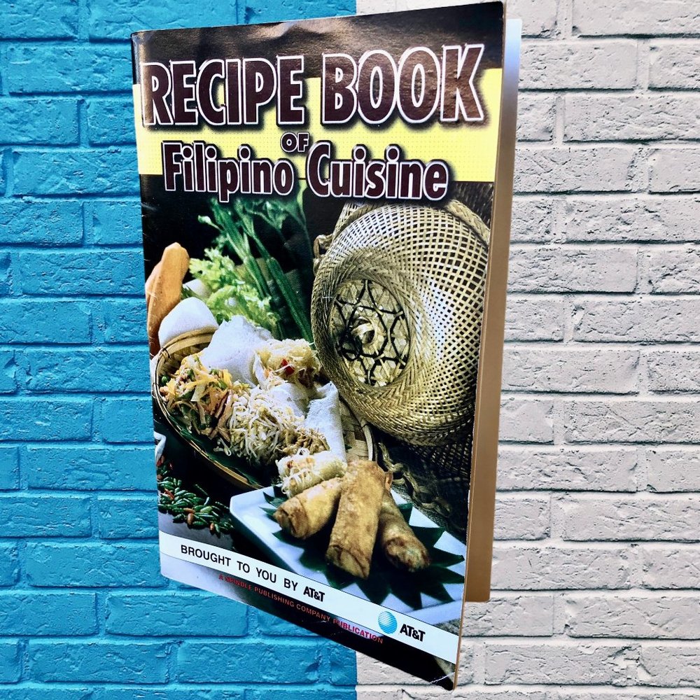FILIPINO CUISINE Cookbook Recipe Book 1998 by AT&T